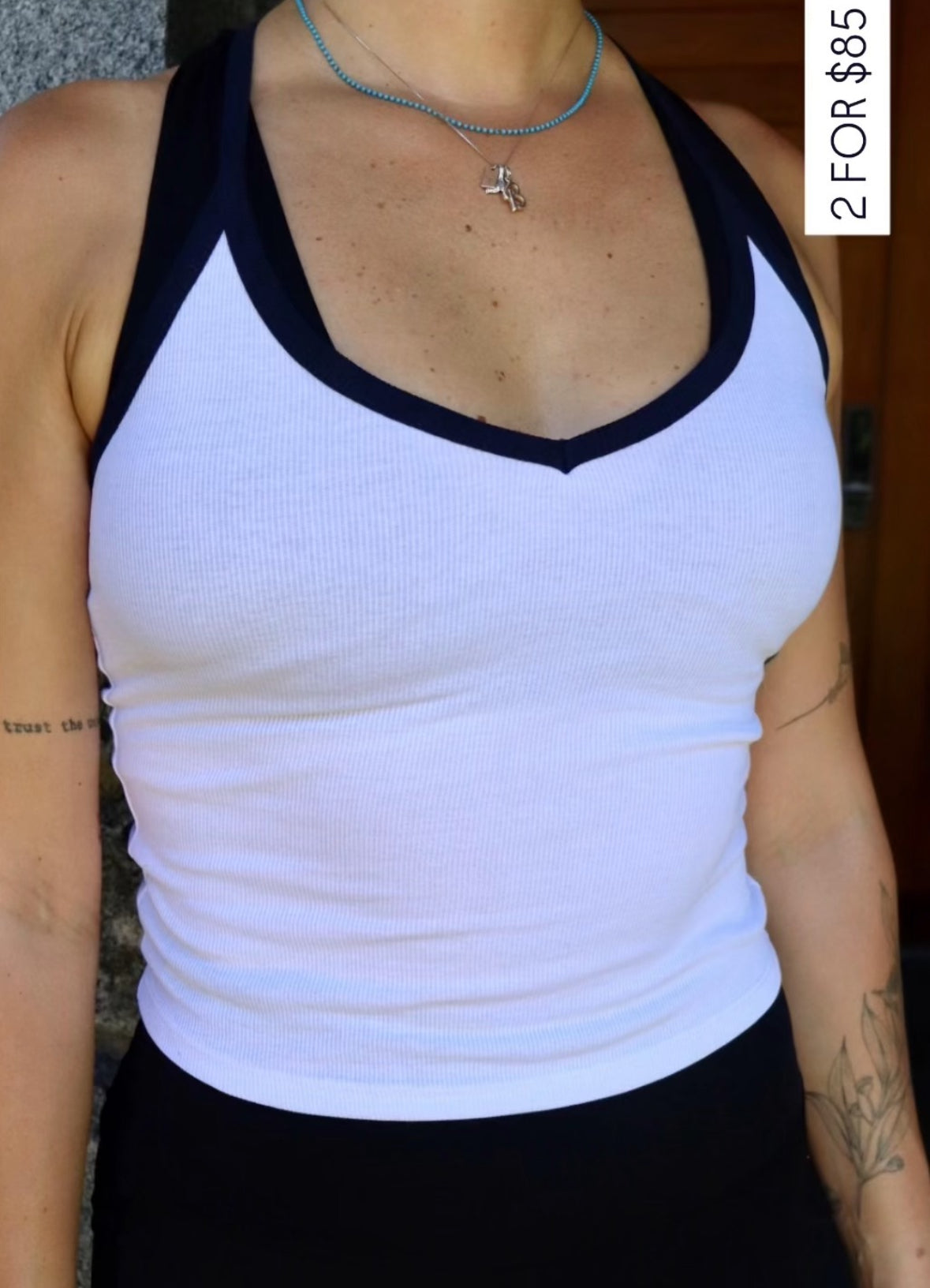 Shore Ribbed Tank